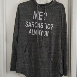 Sarcastic hoodie